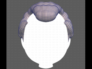 Base Hair for Boy V43 Model 3D