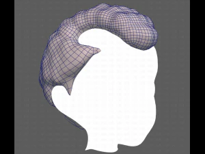 Base Hair for Boy V43 3D Model