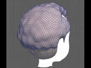 Base Hair for Boy V43 Model 3D