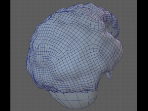 Base Hair for Boy V43 Model 3D
