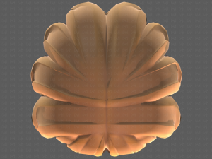 Base Hair for girl V44 3D Модель