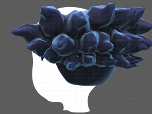Base Hair for Boy V44 3D Model