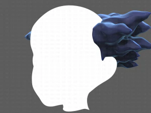 Base Hair for Boy V44 3D Model
