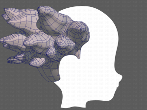 Base Hair for Boy V44 Modelo 3D