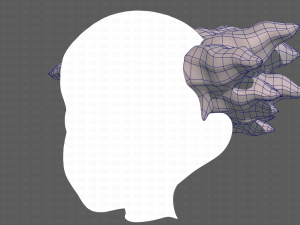 Base Hair for Boy V44 Modelo 3D