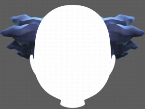 Base Hair for Boy V44 3D Model