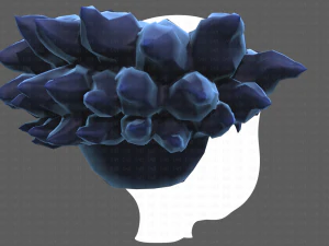 Base Hair for Boy V44 3D Model