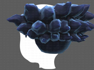 Base Hair for Boy V44 3D Model