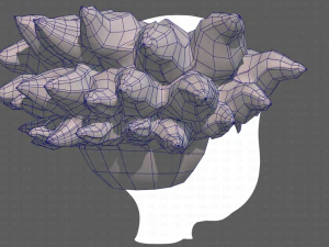 Base Hair for Boy V44 3D Model
