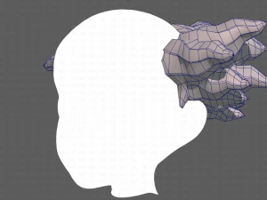 Base Hair for Boy V44 3D Model