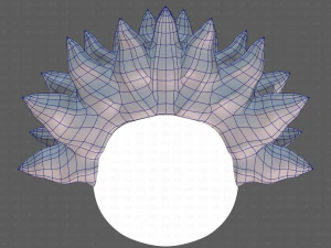 Base Hair for Boy V44 3D Model