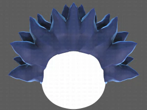 Base Hair for Boy V44 3D Model