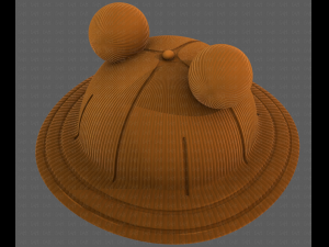 Cap V43 Model 3D