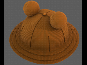 Cap V43 Model 3D