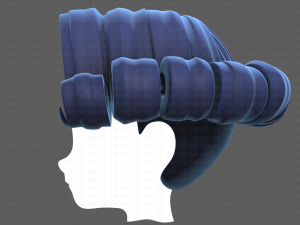 Base Hair for Boy V45 3D Модель