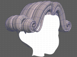 Base Hair for Boy V45 3D Модель