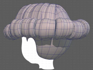 Base Hair for Boy V45 3D Model