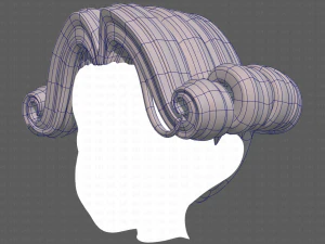 Base Hair for Boy V45 3D Model