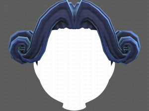 Base Hair for Boy V45 3D Модель