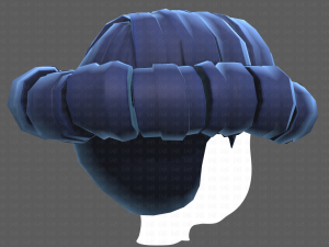 Base Hair for Boy V45 3D Модель