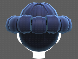 Base Hair for Boy V45 3D Модель