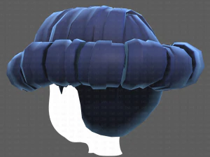 Base Hair for Boy V45 3D Model