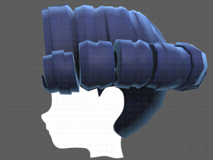 Base Hair for Boy V45 3D Модель