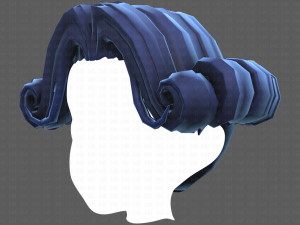 Base Hair for Boy V45 3D Модель