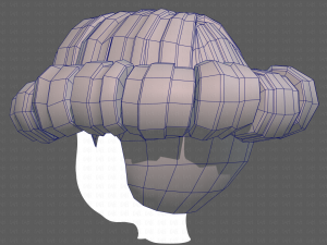 Base Hair for Boy V45 3D Модель