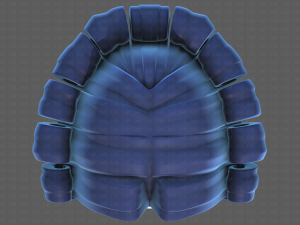 Base Hair for Boy V45 3D Модель