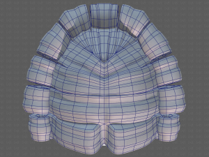 Base Hair for Boy V45 3D Модель