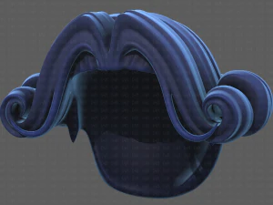 Base Hair for Boy V45 3D Model