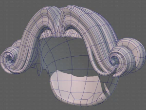 Base Hair for Boy V45 3D Model