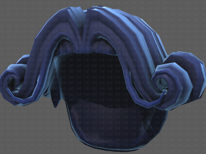 Base Hair for Boy V45 3D Модель