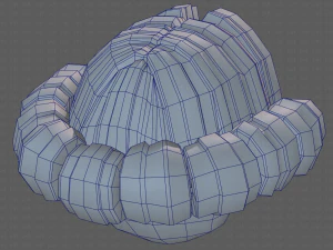 Base Hair for Boy V45 3D Model
