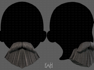Beard V37 3D Model