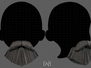 Barba V37 Modelo 3D