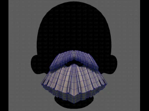 Beard V37 3D Model