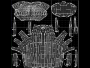 Beard V37 Modello 3D