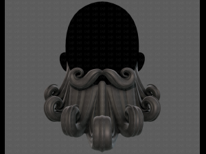 Beard V38 3D 模型