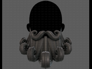 Beard V38 3D 模型
