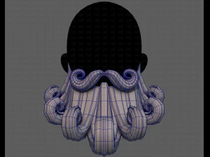 Beard V38 3D Model