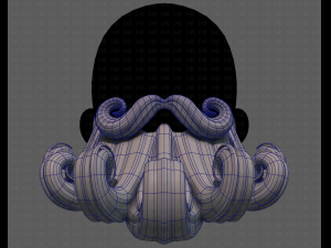 Beard V38 3D 模型