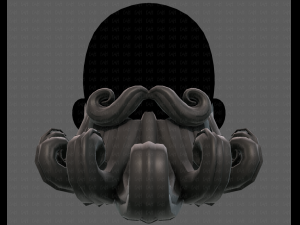 Beard V38 3D 模型