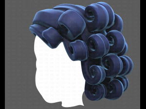 Base Hair for Boy V46 3D Model
