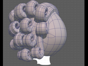Base Hair for Boy V46 Modelo 3D