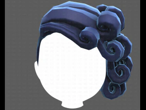 Base Hair for Boy V46 3D Model