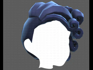 Base Hair for Boy V46 3D Model