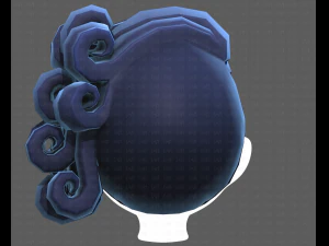 Base Hair for Boy V46 3D Model