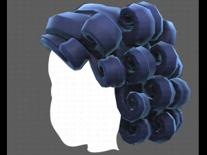 Base Hair for Boy V46 3D Model